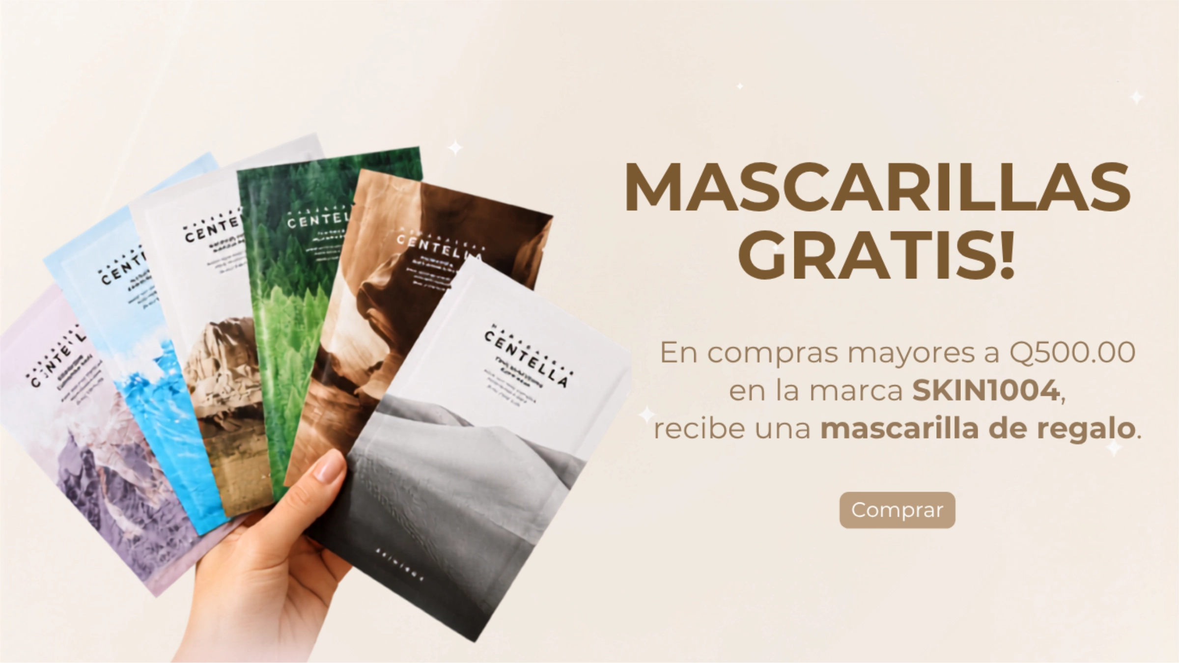 SKIN1004 Mascarillas Gratis